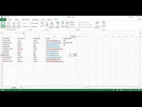 How to Freeze Panes in Excel | Keep Headers Visible While Scrolling