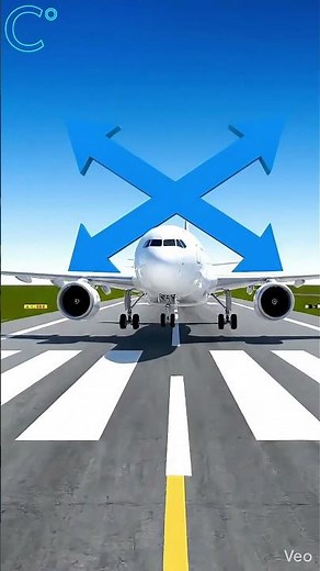 How Planes Land Safely in Strong Crosswinds #airplane #scienceexplained #aviation #aeroplane