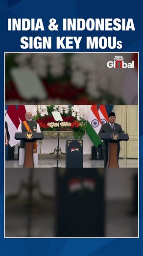 PM Narendra Modi, President Prabowo Witness Exchange Of India-Indonesia Agreements In Jakarta
