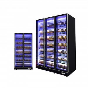 [Hot Item] Glass Display Cooler Single Door Soft Drink Display Refrigerator