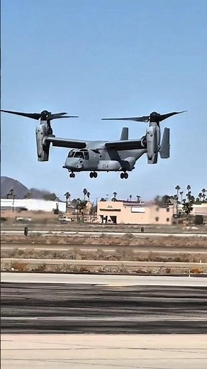 Helicopter or Airplane? Meet the V-22 Osprey #V22Osprey #Aviation #AircraftFacts