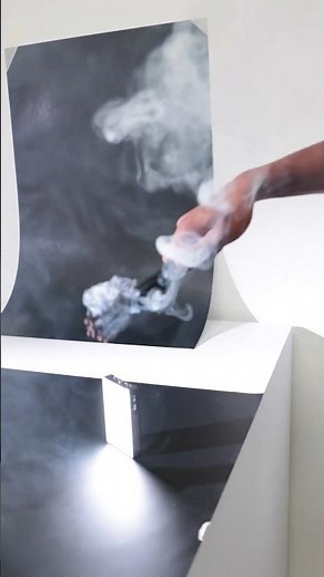 Forget about smoke machines - here's a simple, easy trick: incense sticks!