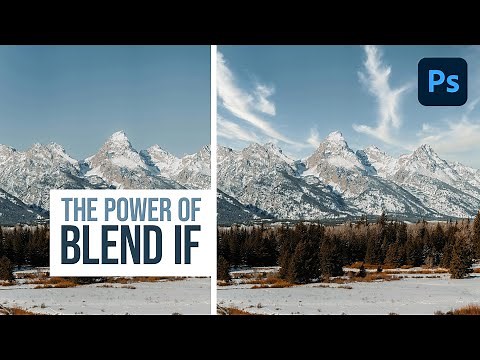 How to Add Realistic Clouds with Photoshop's Blend If