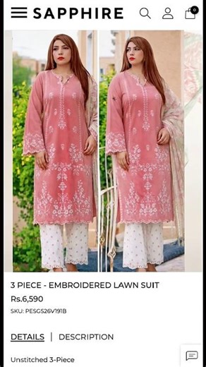 Saphire Latest Collection 2026 |#Saphire2026 #FashionInspo #SummerCollection #SaphireStyle