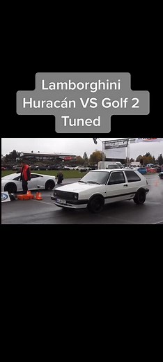 Lambo vs golf 2 #Golf2 #lamborghini #velocidade #velocidades #corrida #reta #trend #viral