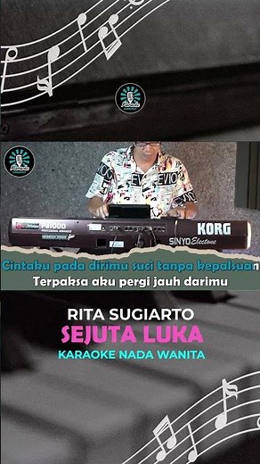 SEJUTA LUKA - Karaoke Nada Wanita #teaser #orgentunggalkaraoke #ritasugiarto