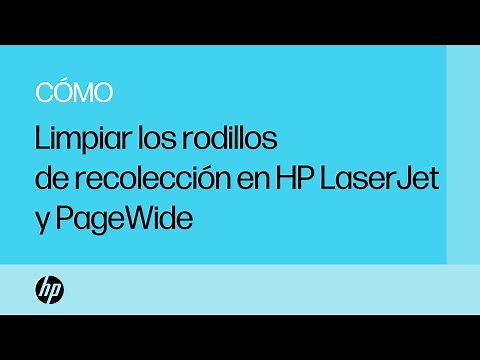 Limpiar los rodillos de recolección en las impresoras HP LaserJet y PageWide | HP Support