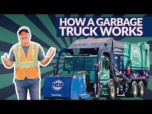 How a Garbage Truck Works