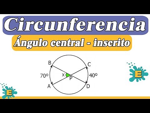 Circle, central angle, and inscribed angle || 5 basic exercises