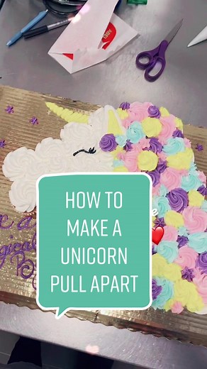 Unicorn Pull Apart Cupcakes and DIY Cake Decorating Tips