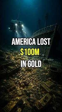 🚢 America's Lost Gold Ship Was Found 130 Years Later 💰#history #shipwreck #gold #sscentralamerica