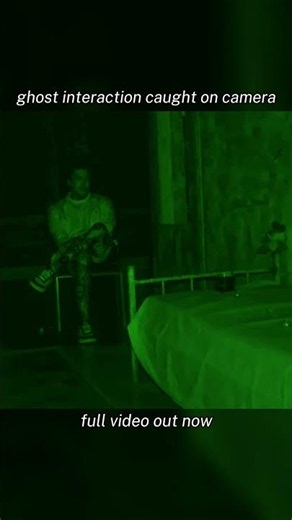 Ghost Interaction Caught on Camera #ghost #waverlyhills #horror #scary #ghosthunting