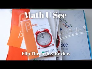Math U See Beta Flip Through The Pages | How We Use It | Review