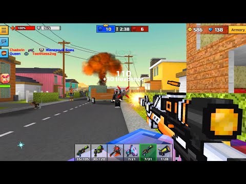 Pixel Gun 3D Episode 8: Pure Chaos PvP, Insane Aim & OP Weapons | PC Pixel FPS Gameplay#fyp #viral