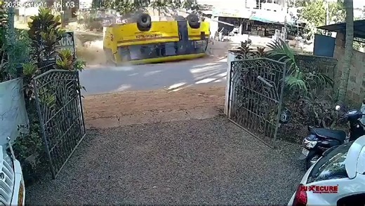 33K views · 240 reactions | Tragic Accident in Kerala: School bus overturns in Kannur, reportedly claims one life. #BusAccident #Kannur #Kerala | TIMES NOW | Facebook