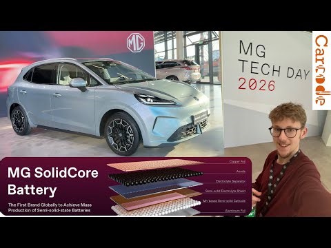 MG Launches Semi-Solid State Battery | MG Tech Day 2026, (UK)(4K) | Carcode