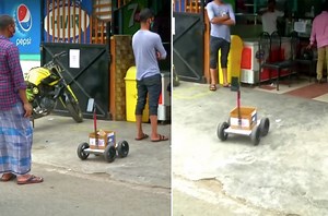 COVID-19: Computer Engineer From India Creates Robot Shopper To Help Him Shop Safely