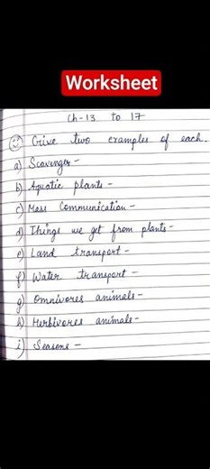 EVS worksheet for children/EVS worksheet for class 2/plants worksheet/ animals worksheet/transport