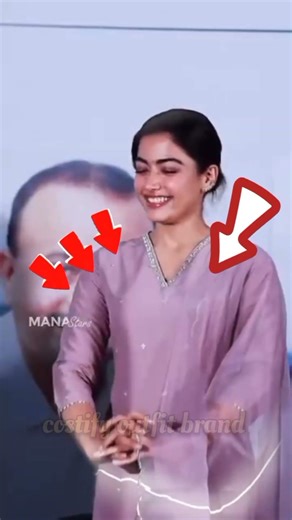 Rashmika Mandanna’s ₹600 Kurta Set Outshines Expensive Luxury Brands ✨#rashmikamandanna #short