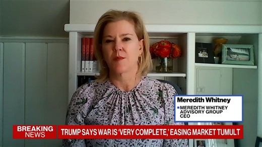Meredith Whitney on Iran war's impact on affordability