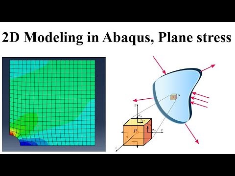 Abaqus tutorial for beginners: plane stress simulation of a hole plate