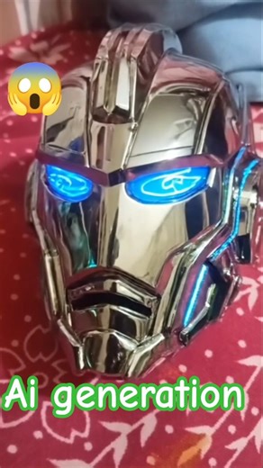 Ai generation for tape to robot face 1😱