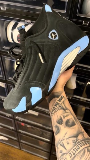 Jordan 14 UNC check out my channel for a full review #jordans #shoes #sneakers