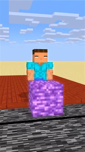 Muscle Power In Minecraft 🤯 credit by ‪@oreETV‬ #minecraft #shorts