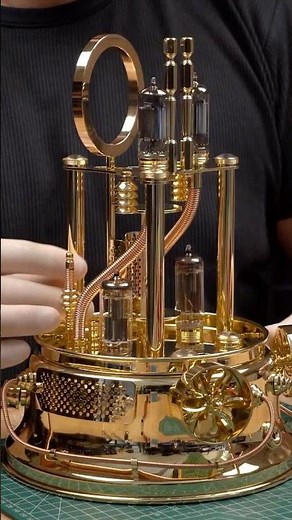 Making Brass Mounts for Vintage Radio Tubes | Steampunk Lamp “Nikola” #diy #steampunk #banjoshow