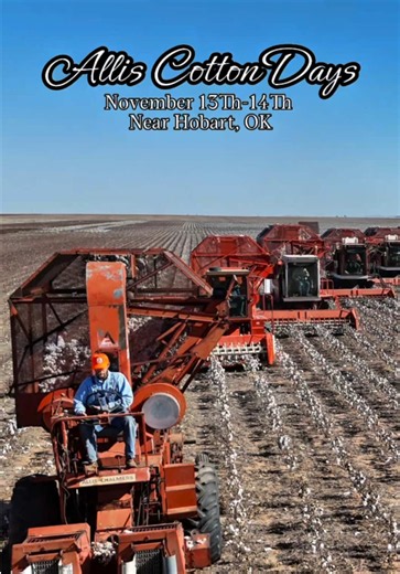 Allis Cotton Days Hobart OK November 13–14