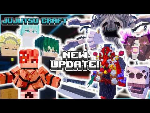 BIG Update! SUKUNA & MAKI BUFFS, NEW SPIRITS! - Minecraft Jujutsu Craft V48 Update Mod Showcase