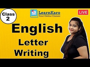 Class 2 | English | Letter Writing