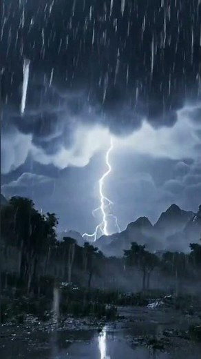 EPIC THUNDER & RAIN Rainstorm Sounds For Relaxing, Focus or Sleep #storm #rain