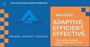 Last month we announced that Biocircuit has been upgraded to include new programs, and is available to all members, as a part of their standard membership fee. To find out more about the new Biocircuit programs, click on the link below. https://4afsfit.com/biocircuit/ | Applied Fitness Solutions-Ann Arbor