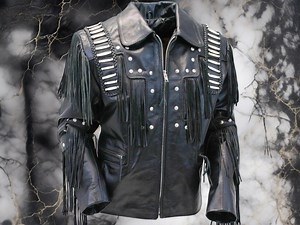 Black Buckskin Shirt With Fringes Cowboy Rodeo Style Shirt, Men's Traditional Handmade Western Cowboy Leather Jacket Coat Braided & Fringes - Etsy
