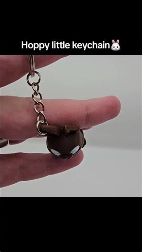 Chocolate Bunny Keychain 🐰 | 3D Printed Easter Gift