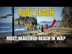 🌊 Exploring Ruby Beach, Washington – A Coastal Wonderland 🌲 Kalaloch Forks, WA Olympic National Park