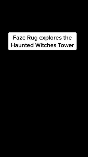 @rug explores the Haunted Witches Tower #fyp #foryou #foryoupage #xyzbca #viral #tiktok #Youtube #fazerug