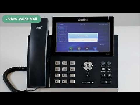 Yealink T48S Voicemail Setup