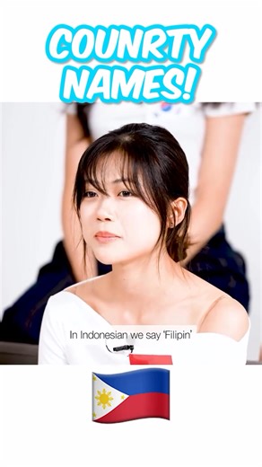 Country name differences between 8 different countries!! Philippines, Indonesia, USA | World Friends