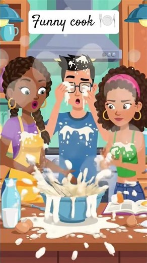 funny cooking 🍳#and#cartoon,#comedy