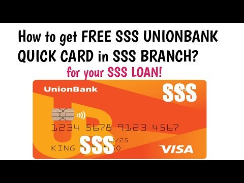 How to get SSS FREE UNIONBANK QUICK CARD in 2022?