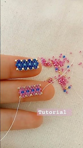 Beading Tutorial #beading #handmade #diy #jewelry