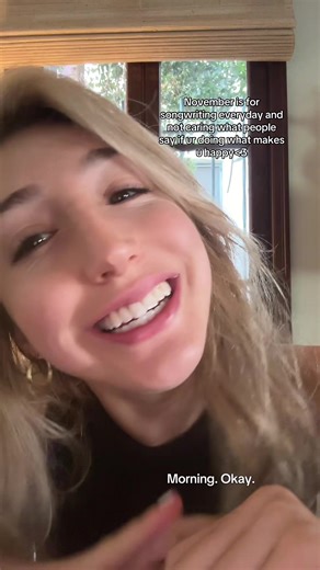 Songwriting in Cozy November Vibes