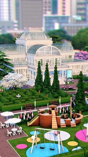 Botanic Garden & Wedding Venue Showcase in The Sims 4