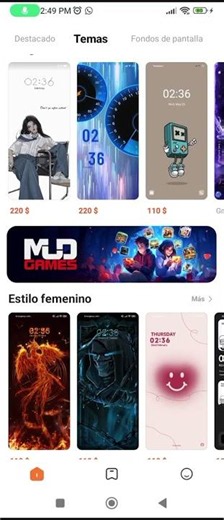 para cambiar tu fondo de pantalla