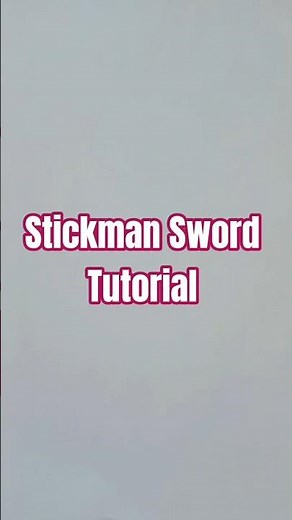 Stickman Sword tutorial 🗡️✏️| #stickman #animation #stepbystep