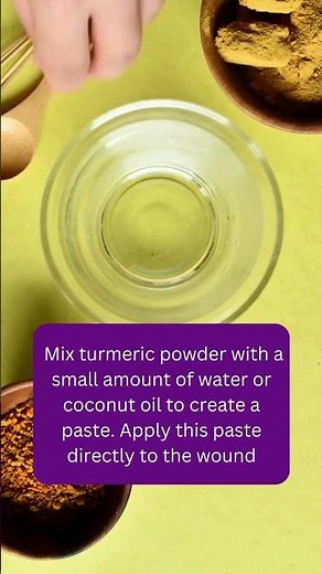 Heal Wounds Using Turmeric paste for Effective Recovery