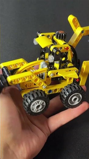 LEGO Technic 42197 Backhoe Loader Speed Build #shorts #lego #legobuild #legotechnic #lego501st