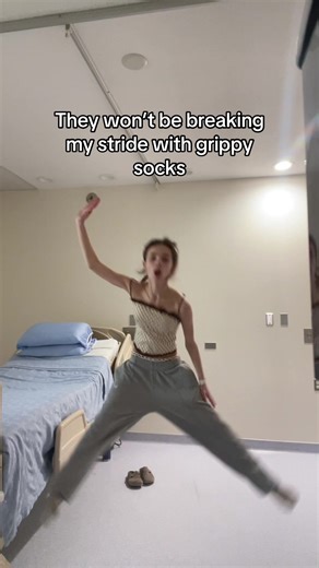 I can still slip and slide #psychwards #dance #funny #relatable #fyp | grip socks
